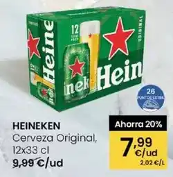 Eroski Heineken - cerveza original oferta
