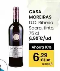 Eroski Casa morando - d.o. ribeira sacra, tinto oferta