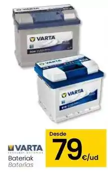 Varta - baterías