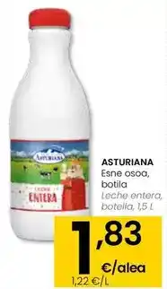 Eroski Asturiana - leche entera oferta