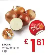 Eroski Eroski - white onions oferta