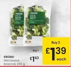 Eroski Eroski - microwave broccoli oferta