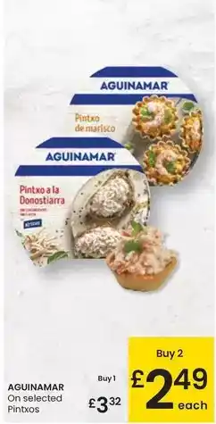 Eroski Aguinamar - on selected pintos oferta