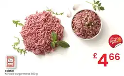 Eroski Eroski - minced burger meat oferta