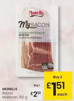 Eroski Monells - bacon oferta