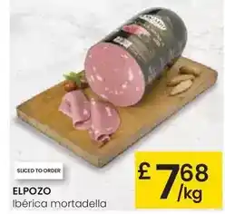 Eroski Elpozo - ibérica mortadella oferta