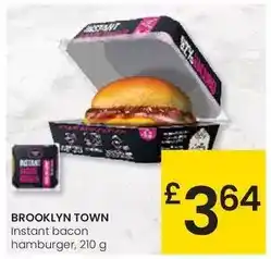 Eroski Brooklyn town - instant bacon hamburger oferta