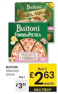 Eroski Buitoni - selected pizzas oferta