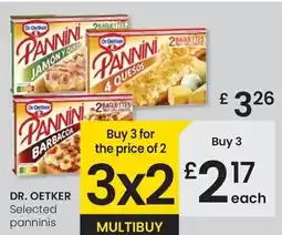 Eroski Dr oetker - selected panninis oferta