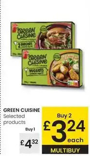 Eroski Green cuisine - selected products oferta