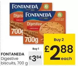 Eroski Fontaneda - digestive biscuits oferta