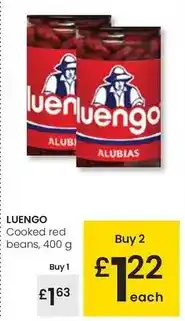 Eroski Luengo - cooked red beans oferta