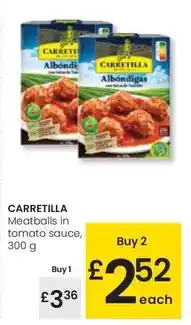 Eroski Carretilla - meatballs in tomato sauce oferta