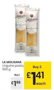 Eroski La molisana - linguine pasta oferta