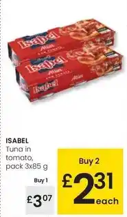 Eroski Isabel - tuna in tomato oferta