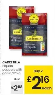Eroski Carretilla - piquillo peppers with garlic oferta