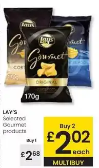Eroski Lay's - selected gourmet products oferta