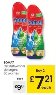 Eroski Somat - gel dishwasher detergent oferta