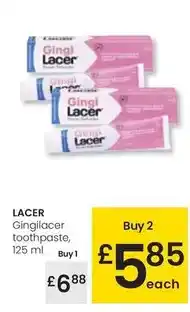 Eroski Lacer - gingilacer toothpaste oferta