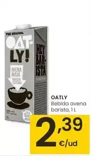 Eroski Oatly - bebida avena barista oferta