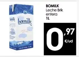 Eroski BOMILK Leche Brik entera oferta
