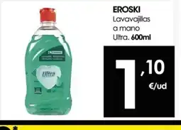 Eroski EROSKI Lavavajillas a mano oferta