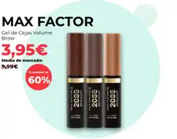 PrimaPrix MAX FACTOR Gel de Cejas Volume Brow oferta