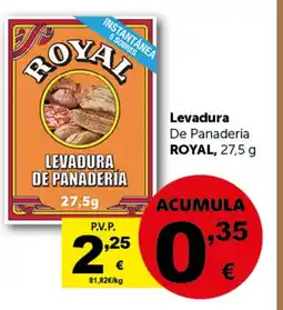 Masymas ROYAL Levadura De Panaderia oferta