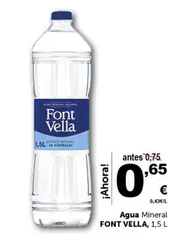 Masymas FONT VELLA Agua Mineral oferta
