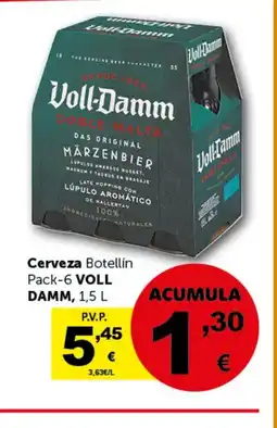 Masymas VOLL DAMM Cerveza Botellín Pack-6 oferta