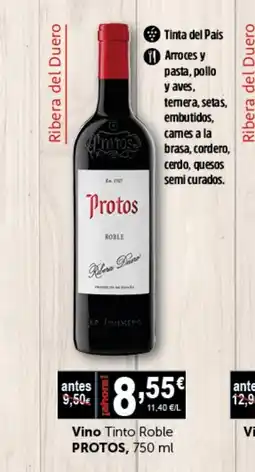 Masymas PROTOS Vino Tinto Roble oferta