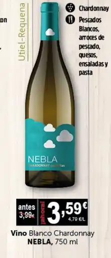 Masymas NEBLA Vino Blanco Chardonnay oferta