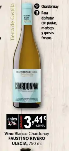 Masymas FAUSTINO RIVERO ULECIA Vino Blanco Chardonay oferta