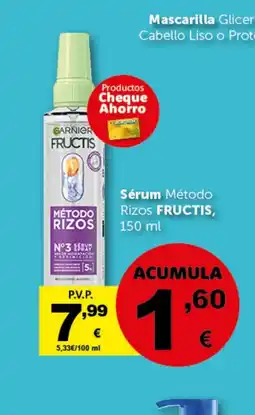 Masymas FRUCTIS Sérum Método Rizos oferta