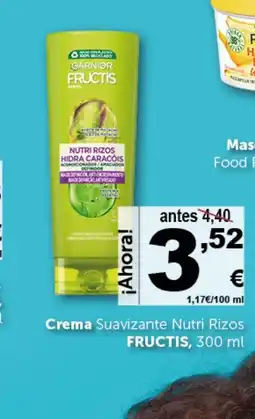 Masymas FRUCTIS Crema Suavizante Nutri Rizos oferta