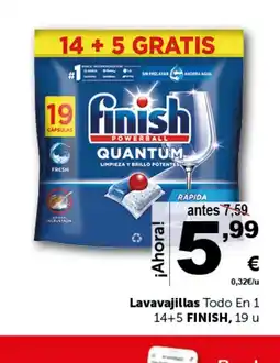 Masymas FINISH Lavavajillas Todo En 1 oferta