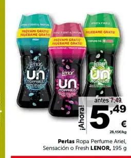 Masymas LENOR Perlas Ropa Perfume Ariel, Sensación o Fresh oferta