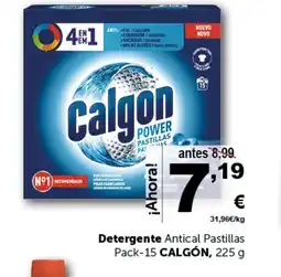 Masymas CALGÓN Detergente Antical Pastillas Pack-15 oferta