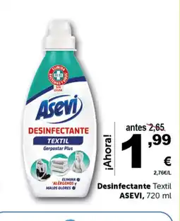 Masymas ASEVI Desinfectante Textil oferta