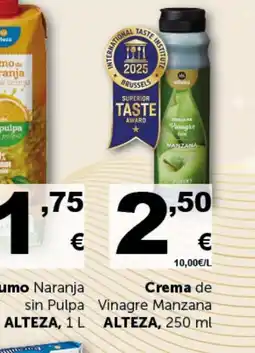 Masymas ALTEZA Crema de Vinagre Manzana oferta