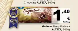Masymas ALTEZA Galletas Barquillo Nata oferta