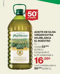Supercor EL NUESTRO Aceite de oliva virgen extra hojiblanca oferta