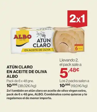 Supercor ALBO Atún claro en aceite de oliva oferta