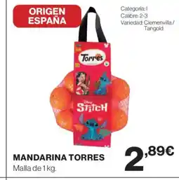 Supercor Mandarina torres oferta