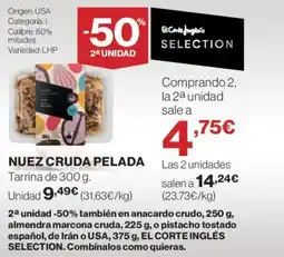 Supercor Nuez cruda pelada oferta