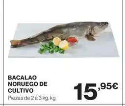 Supercor Bacalao noruego de cultivo oferta