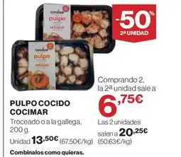 Supercor COCIMAR Pulpo cocido oferta