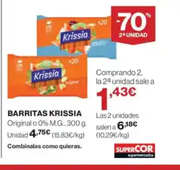 Supercor KRISSIA Barritas oferta