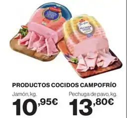 Supercor CAMPOFRÍO Productos cocidos oferta