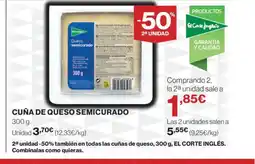 Supercor Cuña de queso semicurado oferta